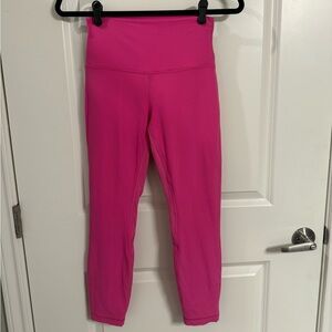 Lululemon Pink Leggings